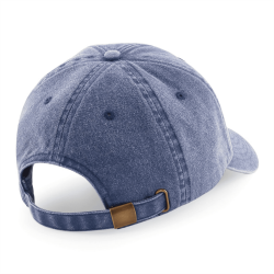 Casquette IF – Bleu Denim + Couleur de broderie au choix