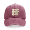 Casquette IF – Bordeaux + Couleur de broderie au choix