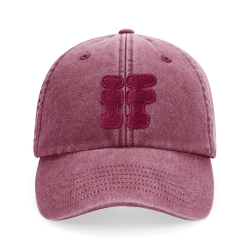 Casquette IF – Bordeaux + Couleur de broderie au choix