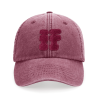 Casquette IF – Bordeaux + Couleur de broderie au choix