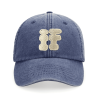 Casquette IF – Bleu Denim + Couleur de broderie au choix